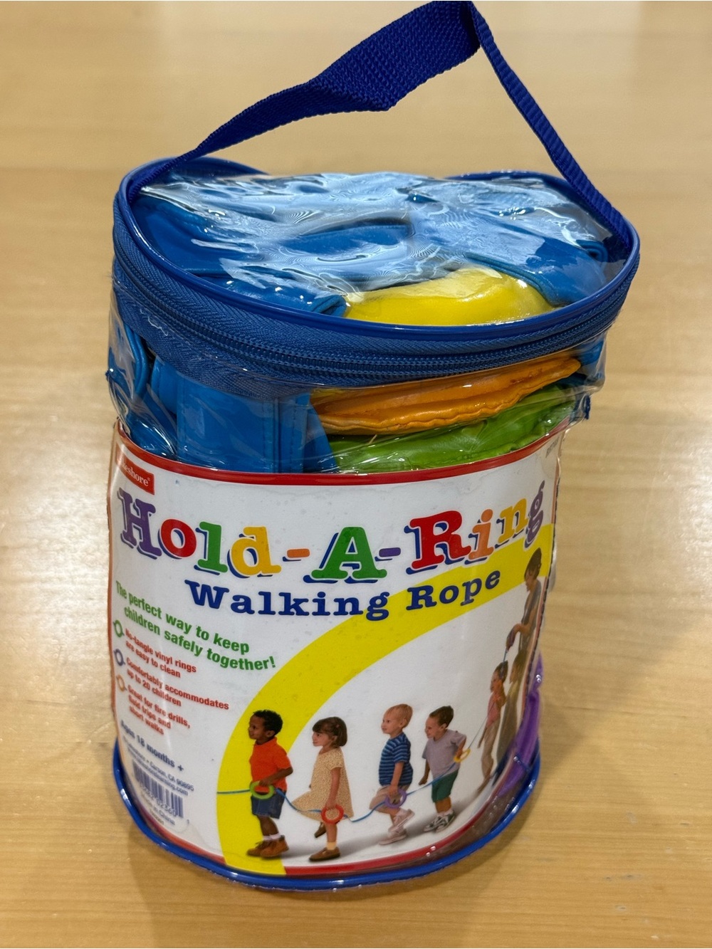 Lakeshore Hold-A-Ring Walking Rope ages 18months + Used once.